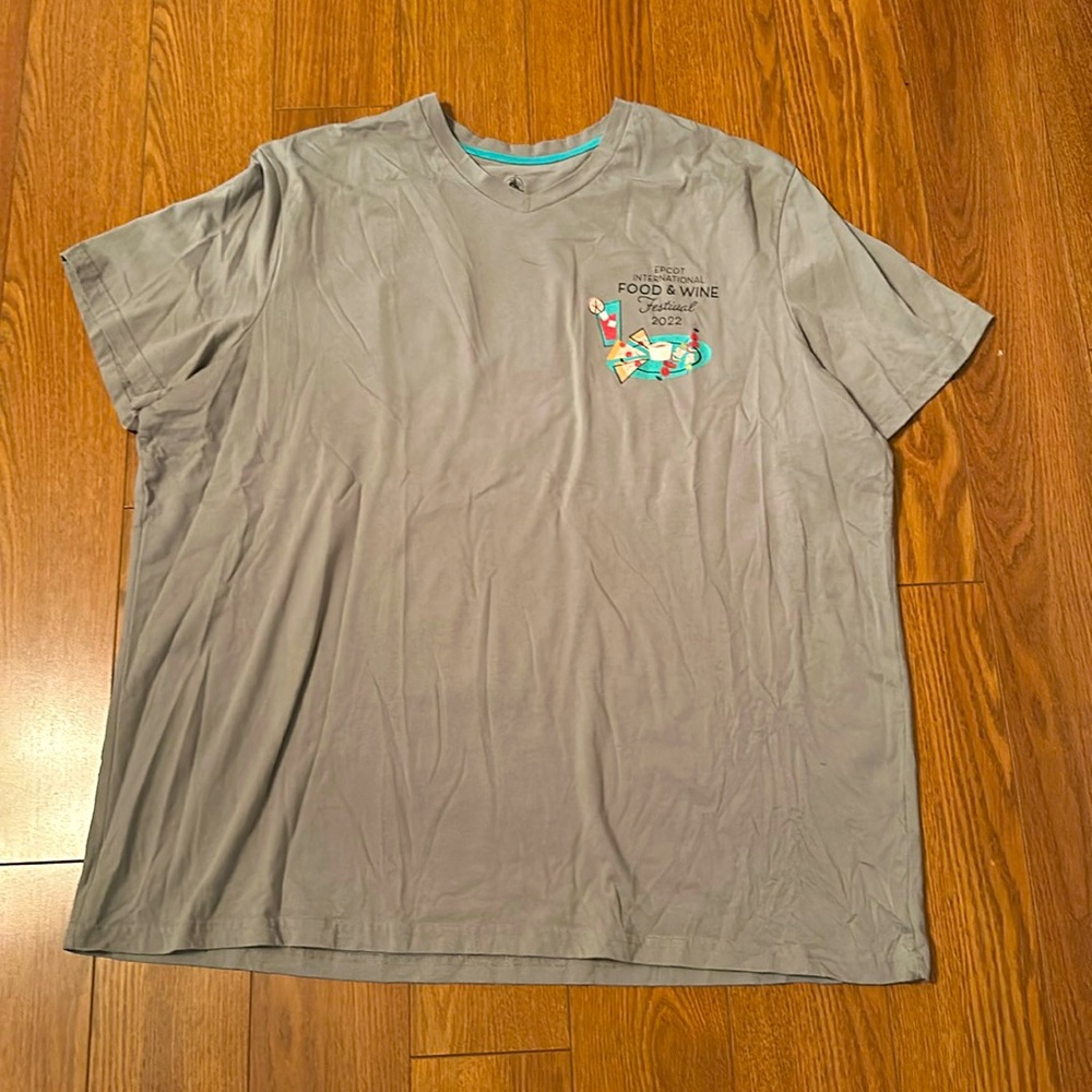 Epcot Food&Wine, grey short sleeve T-shirt ￼